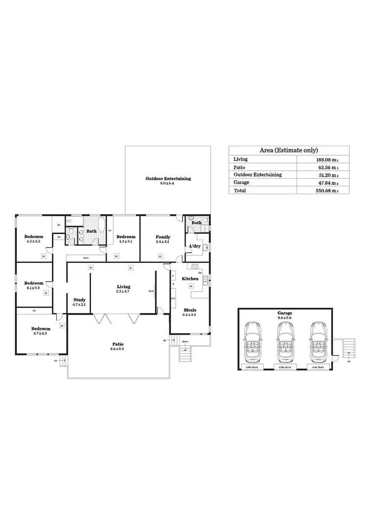 Floorplan of Homely house listing, 6 Pridmore Road, Glen Osmond SA 5064