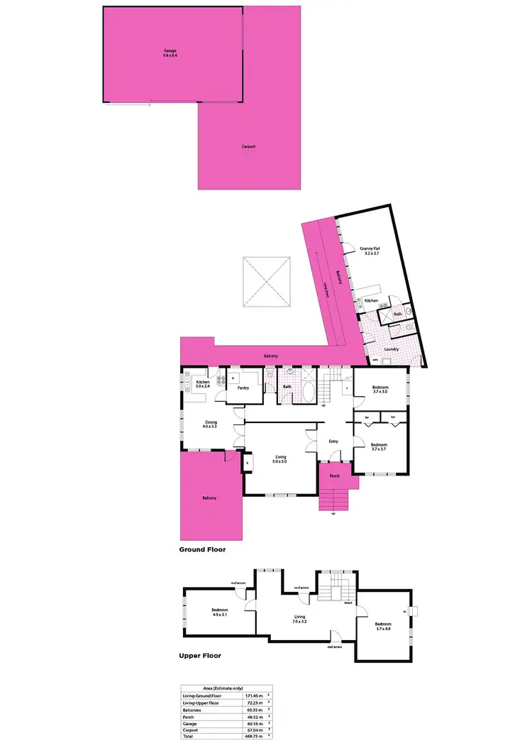 Floorplan of Homely house listing, 1 Sycamore Crescent, Hawthorndene SA 5051
