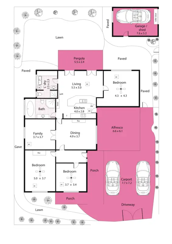 Floorplan of Homely house listing, 9 Sturt Avenue, Colonel Light Gardens SA 5041