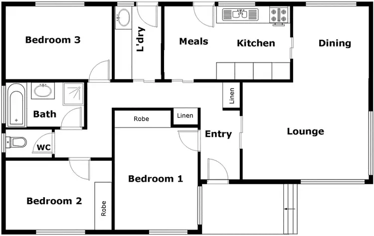 Floorplan of Homely house listing, 10 Scaddan Place, Curtin ACT 2605