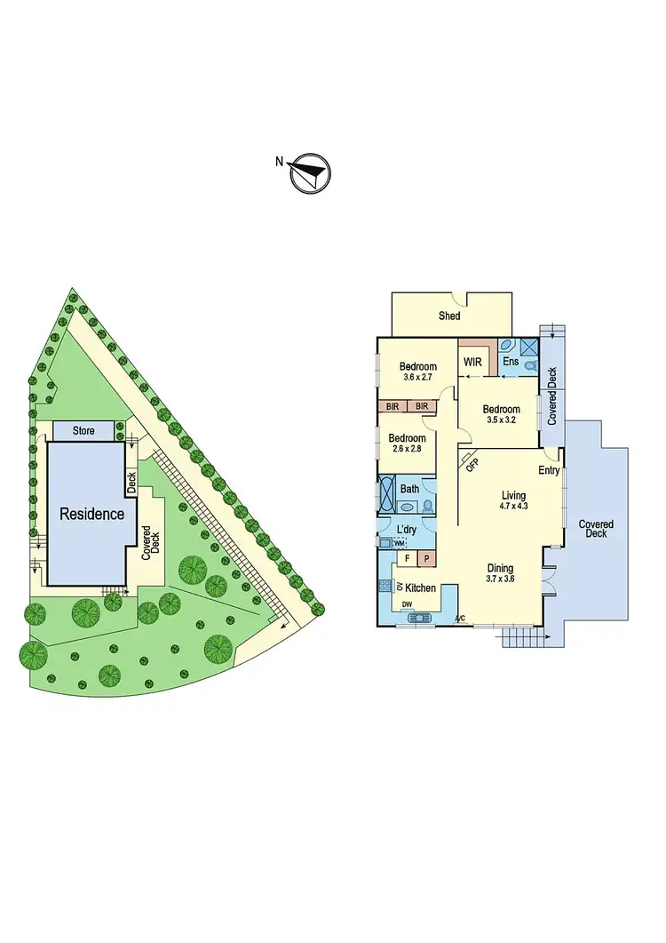 Floorplan of Homely house listing, 14 Corowa Crescent, Greensborough VIC 3088