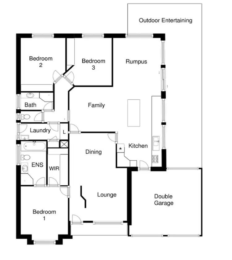 Floorplan of Homely house listing, 17 Hedger Street, Dunlop ACT 2615