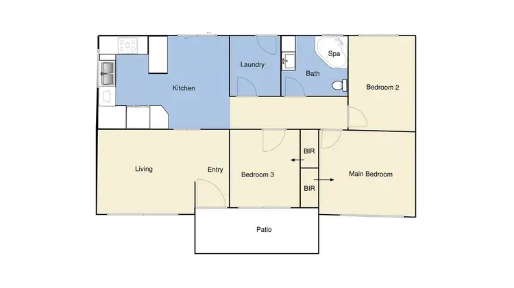 Floorplan of Homely house listing, 46 Devonport Street, Lyons ACT 2606
