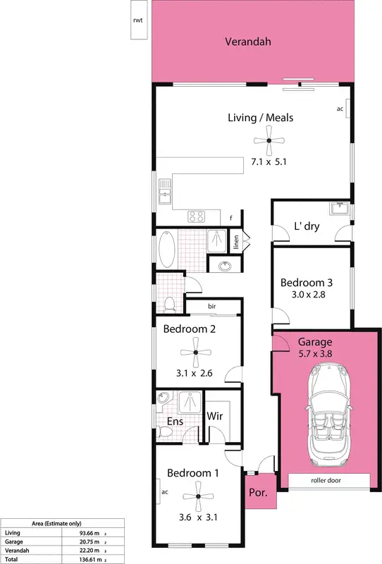 Floorplan of Homely house listing, 27 Glanville Street, Ethelton SA 5015