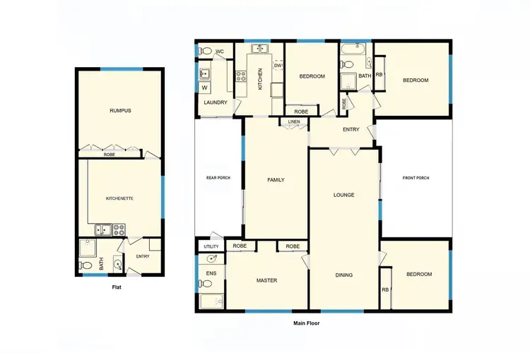 Floorplan of Homely house listing, 114 Phillip Avenue, Downer ACT 2602