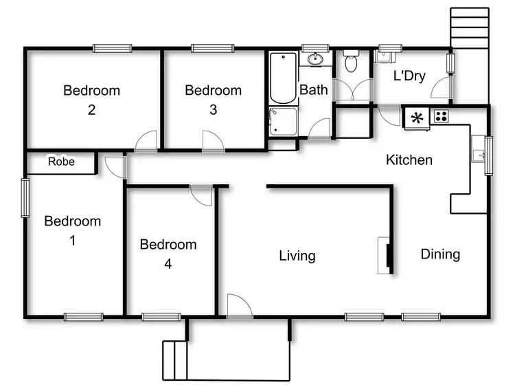 Floorplan of Homely house listing, 16 Jindivik Place, Scullin ACT 2614