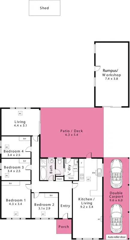Floorplan of Homely house listing, 29 Hancock Avenue, Campbelltown SA 5074