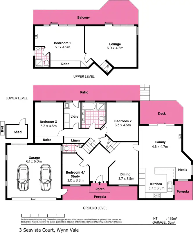 Floorplan of Homely house listing, 3 Seavista Court, Wynn Vale SA 5127