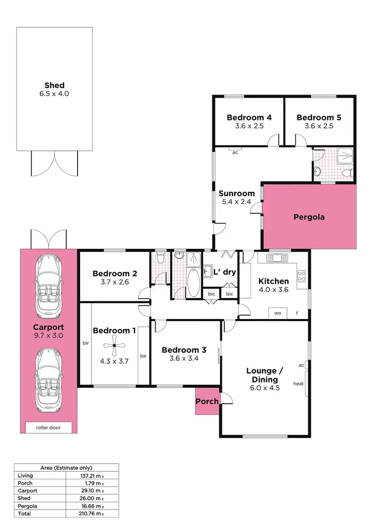 Floorplan of Homely house listing, 10 Cedar Avenue, Warradale SA 5046