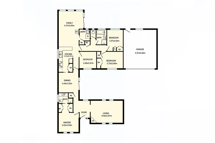 Floorplan of Homely house listing, 53 Kallara Close, Duffy ACT 2611