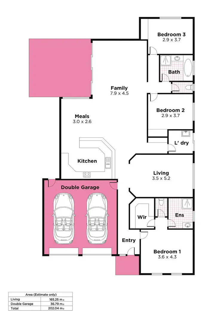 Floorplan of Homely house listing, Address available on request