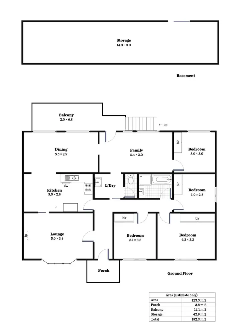 Floorplan of Homely house listing, 69 Hannaford Road, Blackwood SA 5051