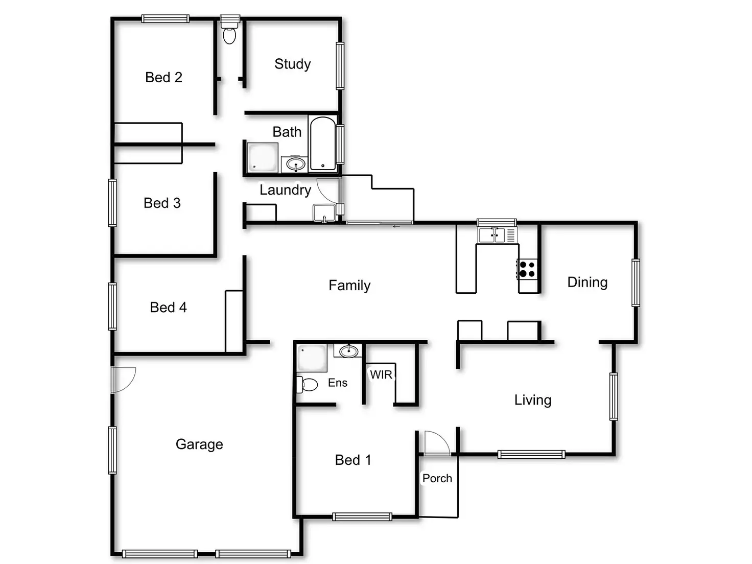 Floorplan of Homely house listing, Address available on request
