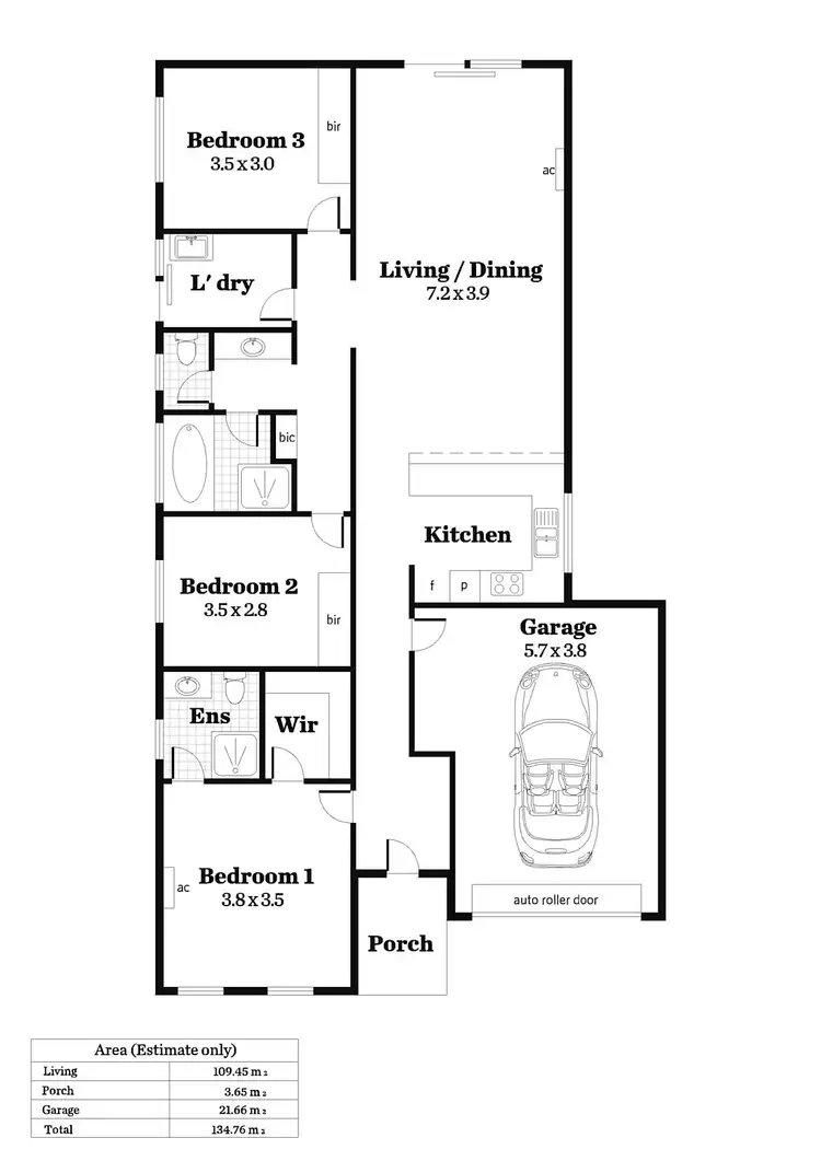 Floorplan of Homely house listing, 5 Rutland Street, Mount Barker SA 5251