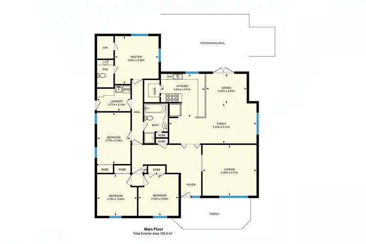 Floorplan of Homely house listing, 27 Carruthers Street, Curtin ACT 2605