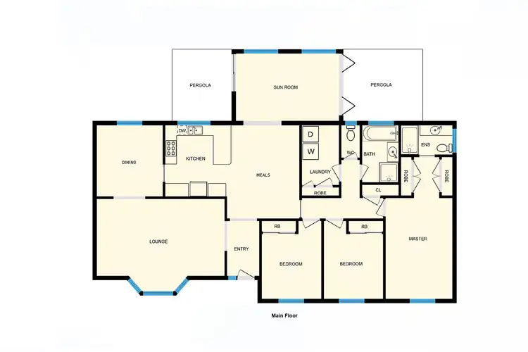 Floorplan of Homely house listing, 8 Cataract Street, Kaleen ACT 2617