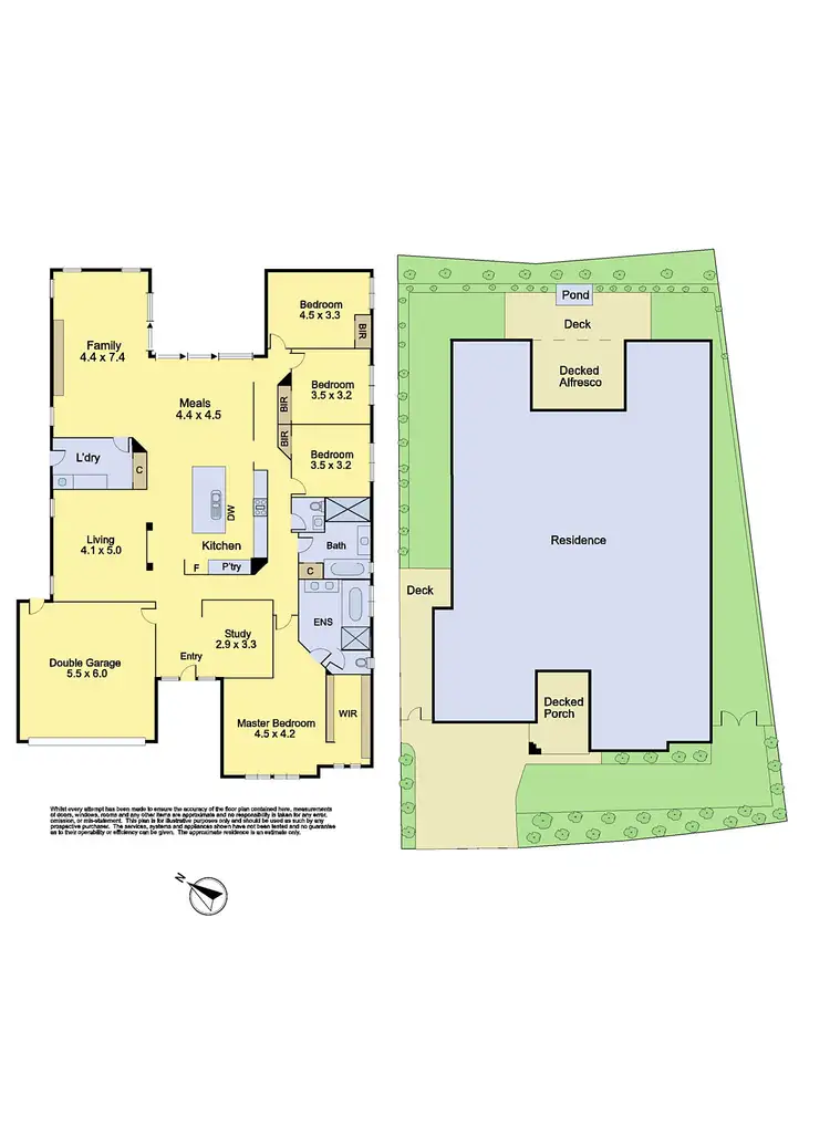Floorplan of Homely house listing, 63 Kiora Avenue, Doreen VIC 3754