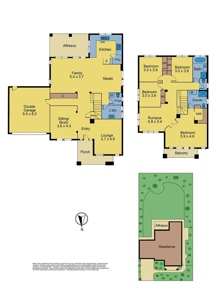 Floorplan of Homely house listing, 454 Masons Road, Mernda VIC 3754