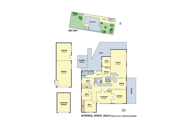 Floorplan of Homely house listing, 8 Cottage Grove, Corrimal NSW 2518