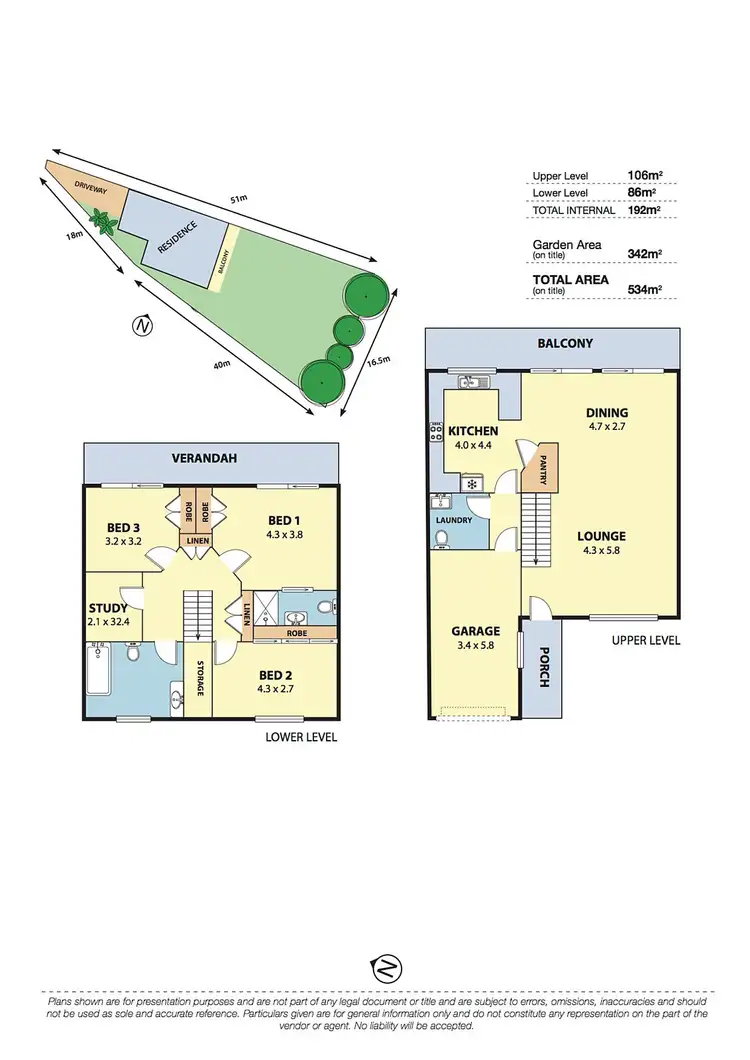 Floorplan of Homely semi-detached listing, 2/45 Tamarind Drive, Cordeaux Heights NSW 2526