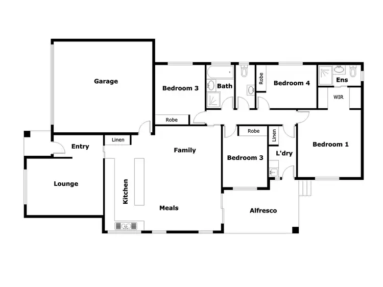 Floorplan of Homely house listing, 6 Wimbaliri Street, Ngunnawal ACT 2913
