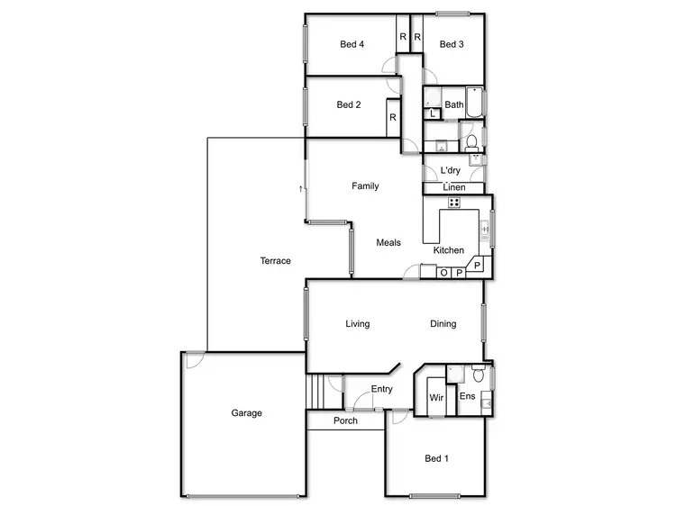 Floorplan of Homely house listing, 5 Gula Place, Ngunnawal ACT 2913