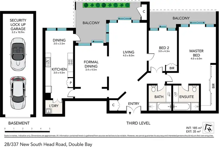 Floorplan of Homely apartment listing, 28/337 New South Head Road, Double Bay NSW 2028