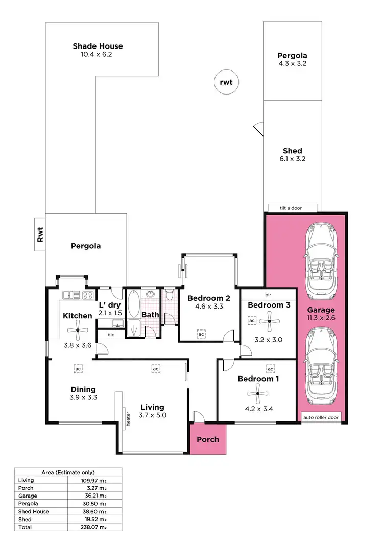 Floorplan of Homely house listing, 11 Lynne Court, Marion SA 5043