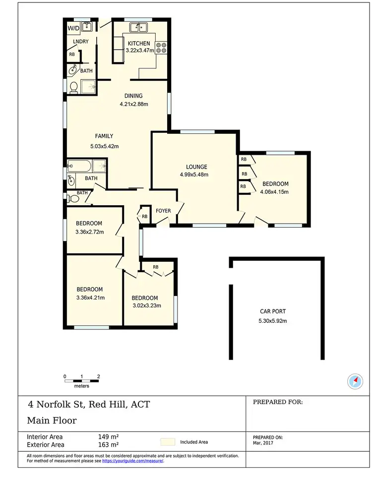 Floorplan of Homely house listing, 4 Norfolk Street, Red Hill ACT 2603