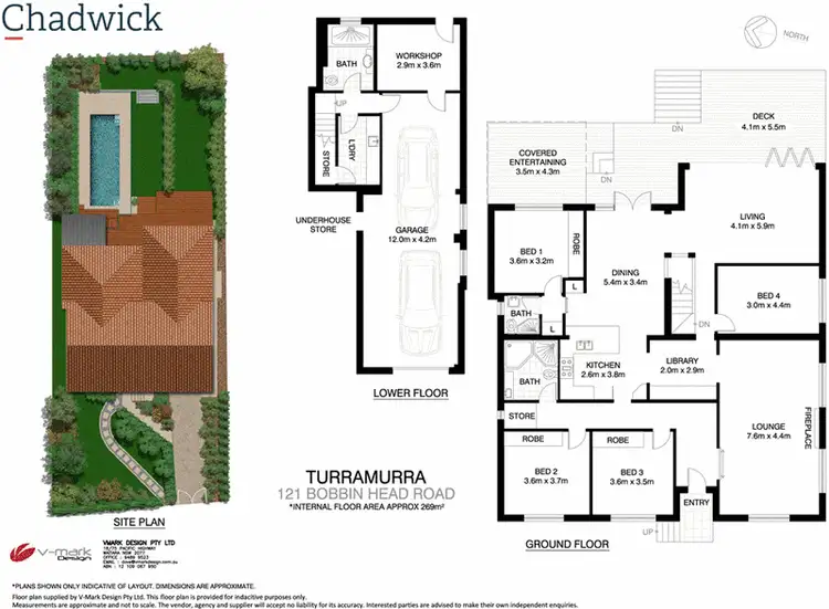 Floorplan of Homely house listing, 121 Bobbin Head Road, Turramurra NSW 2074