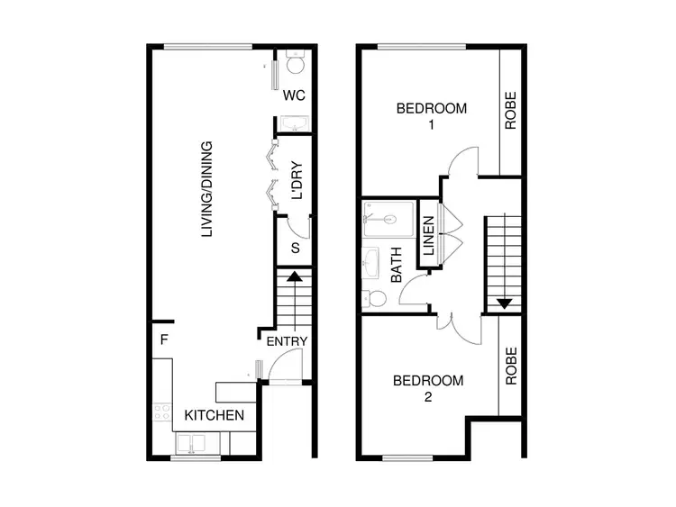 Floorplan of Homely townhouse listing, 41 Spratt Court, Casey ACT 2913
