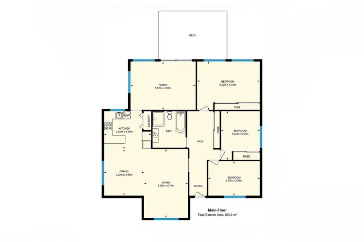 Floorplan of Homely house listing, 22 Grylls  Crescent, Cook ACT 2614