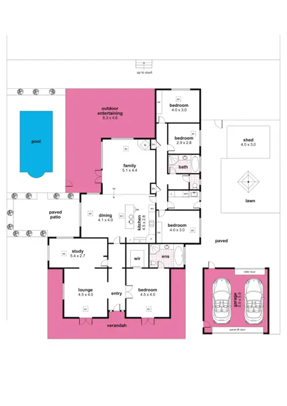 Floorplan of Homely house listing, 17 Perrin Street, Woodside SA 5244