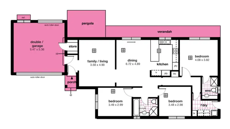 Floorplan of Homely unit listing, 3/11 Gertrude Street, Magill SA 5072