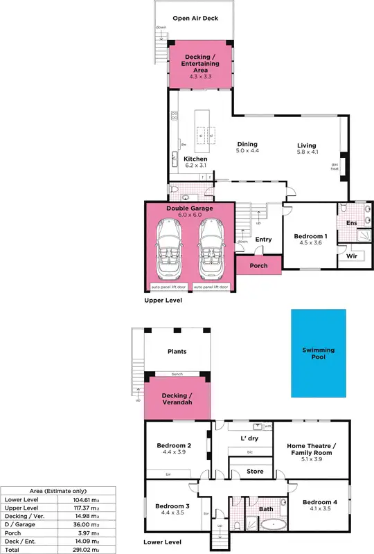 Floorplan of Homely house listing, 8 St Albans Drive, Burnside SA 5066