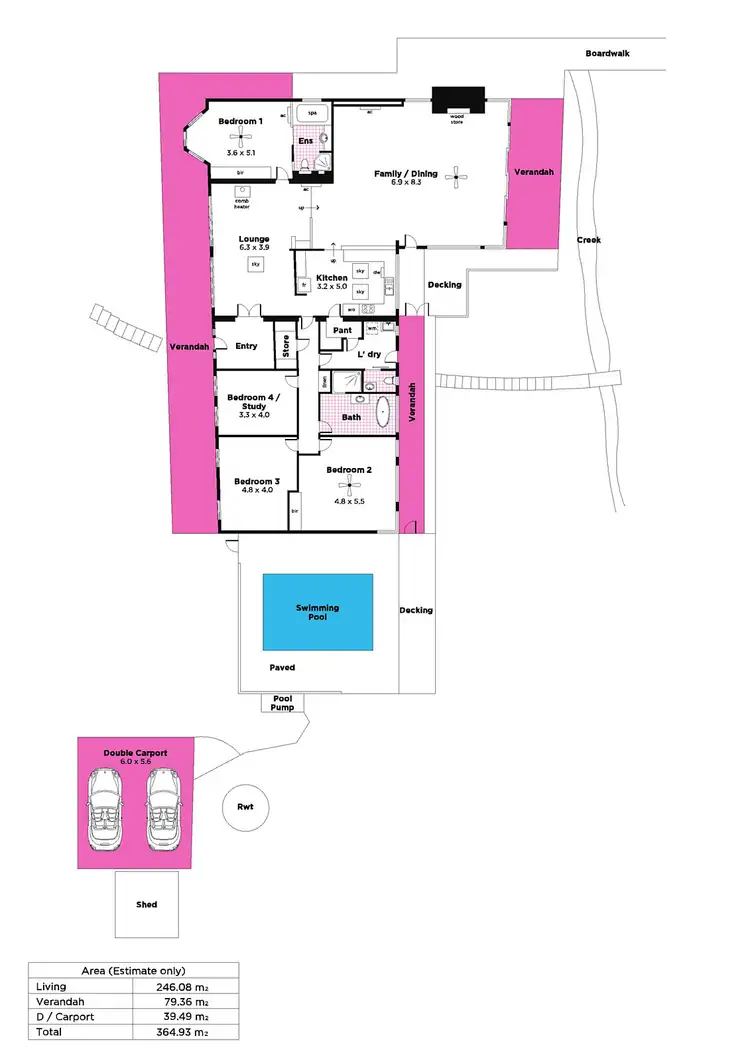 Floorplan of Homely house listing, 7 Somerset Road, Aldgate SA 5154