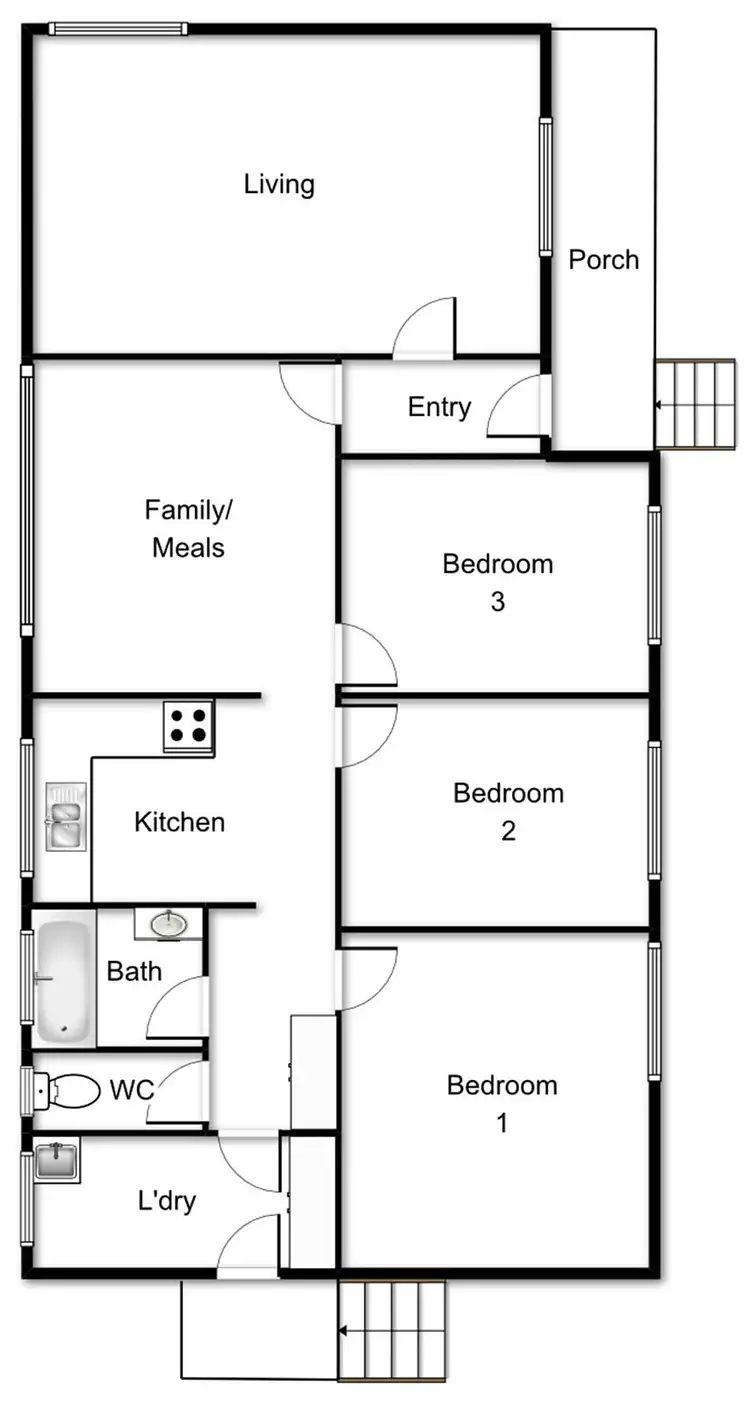 Floorplan of Homely house listing, 31 Willis Street, Evatt ACT 2617