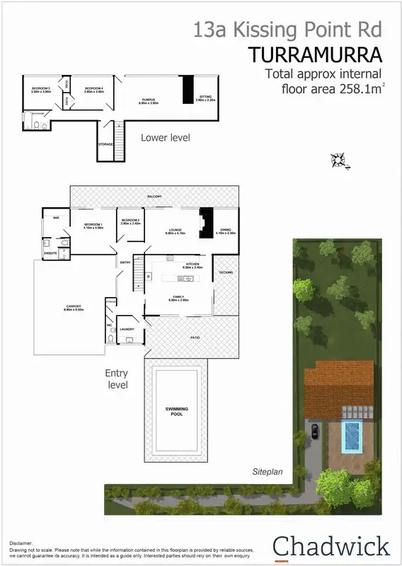 Floorplan of Homely house listing, 13A Kissing Point Road, Turramurra NSW 2074