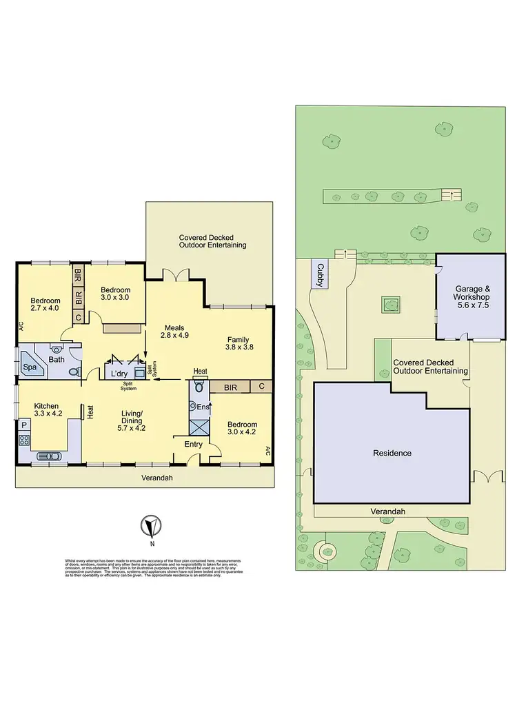 Floorplan of Homely house listing, 132 Franklin Street, Eltham VIC 3095