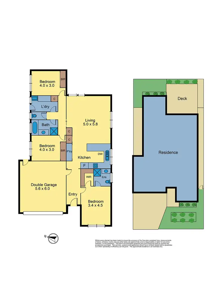Floorplan of Homely house listing, 24 Borrack Crescent, Mernda VIC 3754