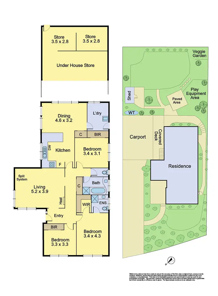Floorplan of Homely house listing, 15 Malabar Crescent, Eltham VIC 3095