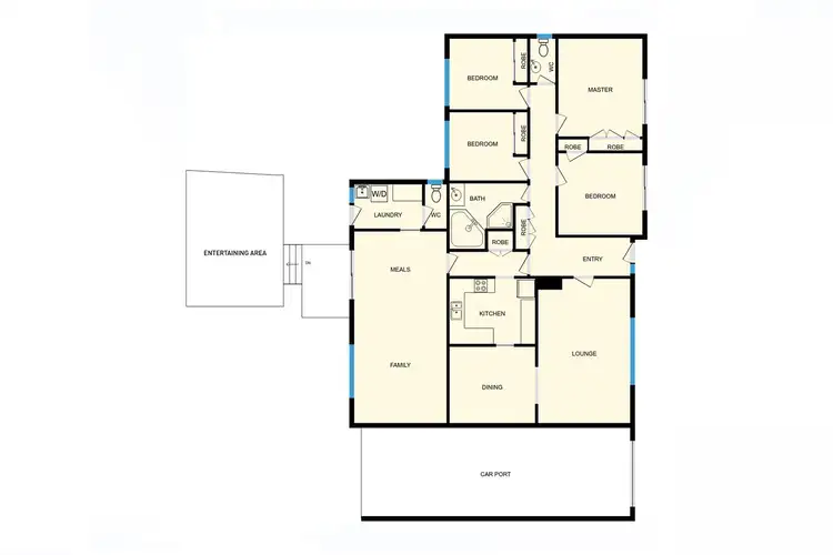 Floorplan of Homely house listing, 4 Bardsley Place, Holt ACT 2615