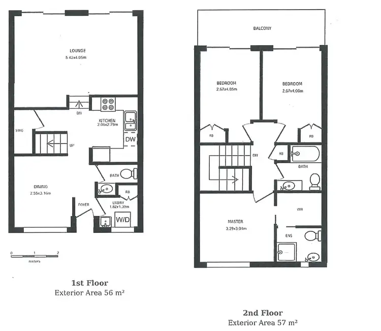 Floorplan of Homely townhouse listing, 11 Rowe Place, Phillip ACT 2606