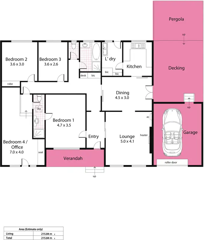 Floorplan of Homely house listing, 2A Bundey Street, Magill SA 5072