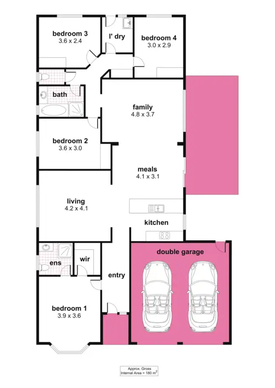 Floorplan of Homely house listing, Address available on request