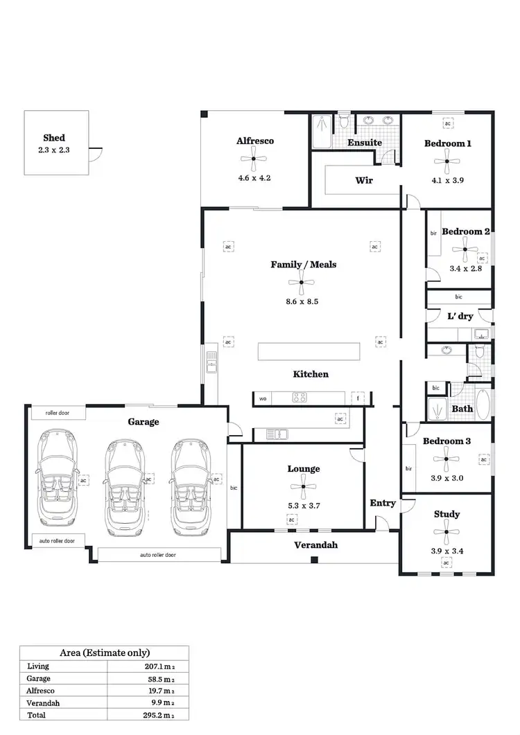 Floorplan of Homely house listing, 14 Centofanti Avenue, Newton SA 5074