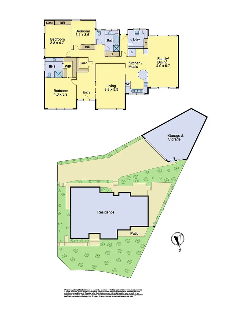 Floorplan of Homely house listing, 16 Byron Avenue, Lower Plenty VIC 3093