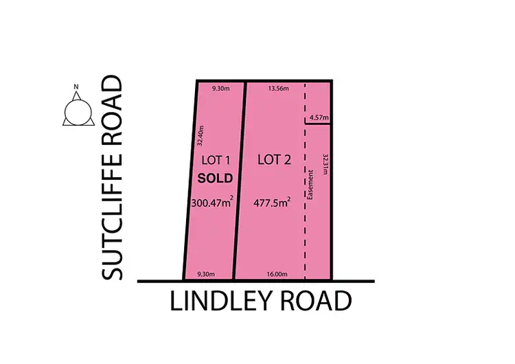 Floorplan of Homely land listing, 2A Lindley Road, Greenacres SA 5086