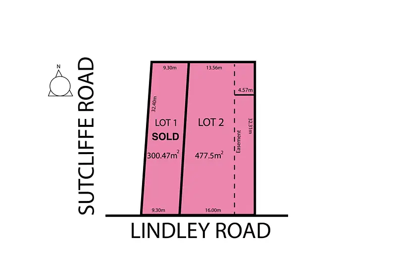 Floorplan of Homely land listing, 2A Lindley Road, Greenacres SA 5086