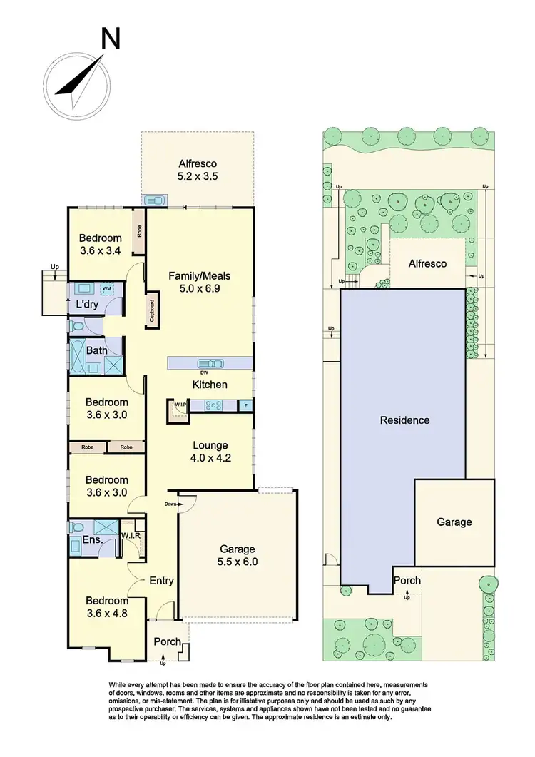 Floorplan of Homely house listing, 36 Pinnacle Views, Doreen VIC 3754